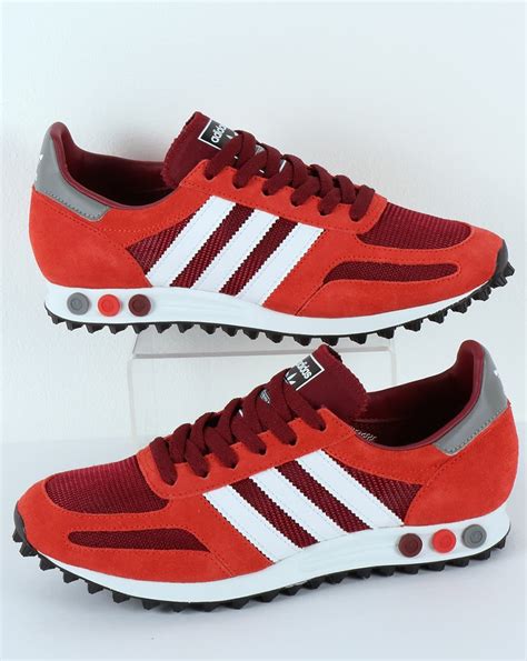 adidas originals la trainer og herren rot|Cut in half: Adidas LA Trainer Review (2024) .